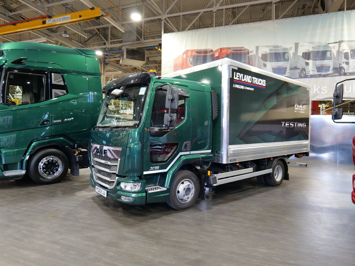 DAFTrucksUK's tweet photo. From Southern Spain to Arctic conditions. 🛣️

This bespoke DAF XB support vehicle, built by the PACCAR Body team at Leyland Trucks, is supporting climate testing programmes across Europe and beyond.

#Engineering #Innovation #DAFTrucks https://t.co/srQjCxREPh