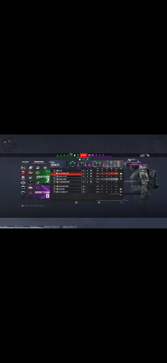 Ally____Rose's tweet photo. I did absolutely fuck all, but won our GNL games vs Wildboyz. 

Big thank you to my boyfriend @RRoseR6 for playing with me ❤️

and 
@Kaido_R6 for bringing some of your players to play with us. https://t.co/57jNo2d67J