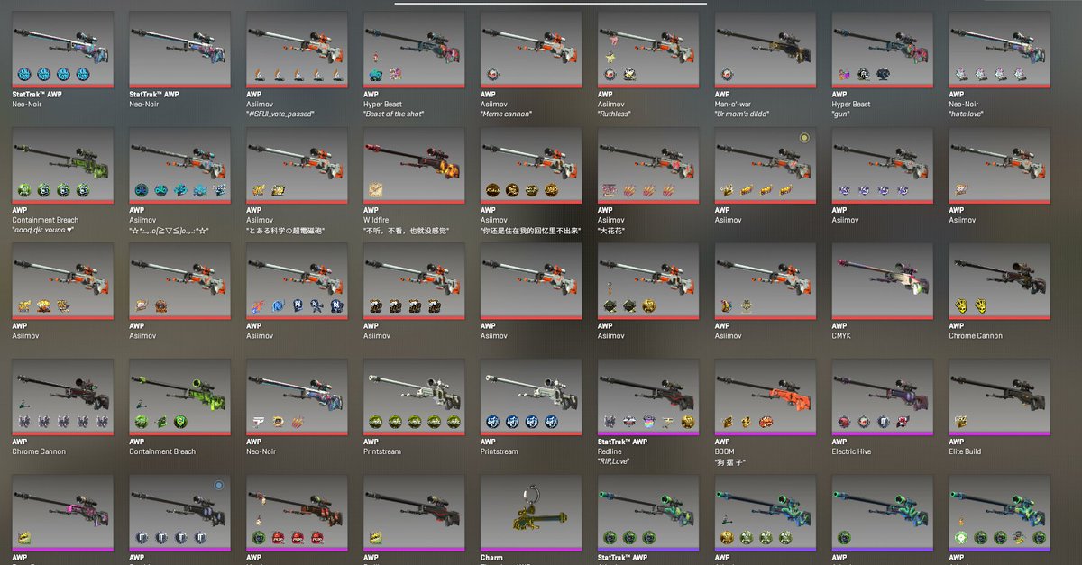 72Pazz's tweet photo. 💎 T vs CT — Two AWP Crafts. Two Icons.

T SIDE ❤️
AWP | Asiimov
• s1mple (Gold) | Boston 2018
• 3× Na’Vi (Holo) | Katowice 2015
• 0.997844099998

CT SIDE 💙
AWP | Graphite
• 4× Titan (Holo) | Cologne 2014

Now your turn. 👀
Drop your current AWP + your dream AWP below. 🔥 https://t.co/iOJwEKNses