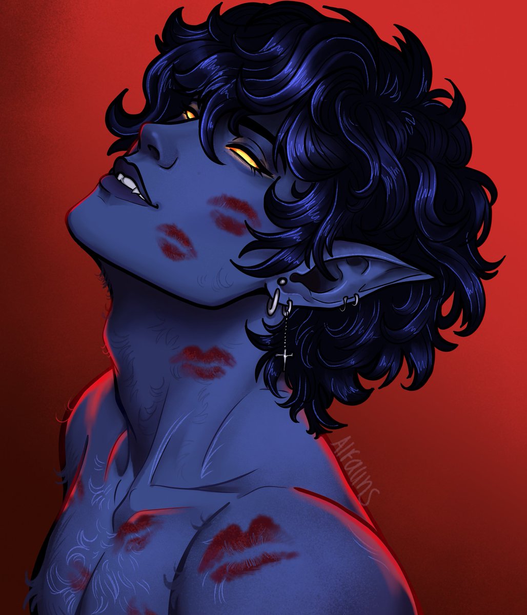 femnightcrawler's tweet photo. What we do in the dark, Liebling 💋💙
#nightcrawler #xmen #kurtwagner https://t.co/ls4c9o7kf0