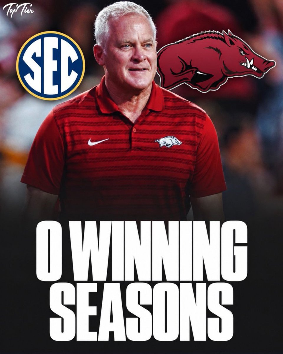 ZP3Sports's tweet photo. He’s had 0 winning seasons in football since getting hired in 2017. Why are they still giving him chances? WE DESERVE BETTER‼️

#FireHunterYurachek https://t.co/Xw7zwHwLuq