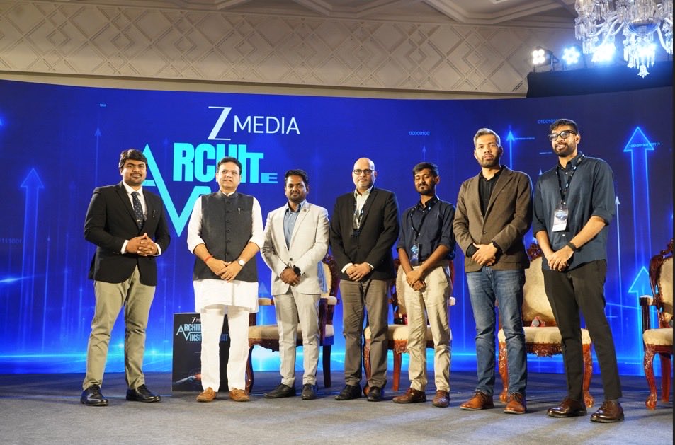 CosmoserveSpace's tweet photo. Thanks to @ZMedia and @WIONews for recognizing the space sector and featuring the builders from @CosmoserveSpace Space, XDLINX Space Labs, Andura Expeditions Pvt. Ltd., @SkyrootA , and RedBalloon in "Architects of Viksit Bharat." Thanks also to the Government of Telangana and Honourable IT and Industries Minister Shri @OffDSB for identifying space as the next frontier, felicitating the space builders, and patiently listening to the entire panel discussion on space.

@chiran333 , Ashwin Mahavadi, Kiran Chakravadhanula

You can read the full article in the link below.

https://t.co/fRTUpMhhHQ