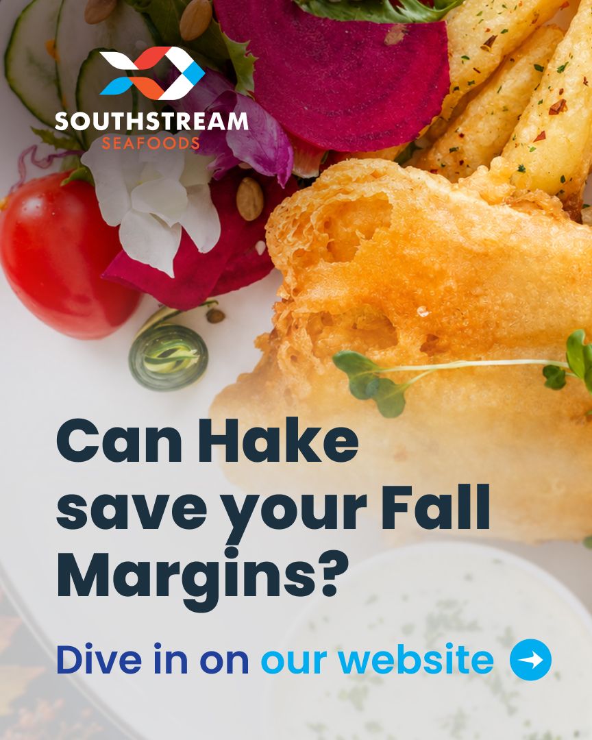 SouthstreamSfds's tweet photo. Fall menu season is upon us, and with it, a shift in margins. Looking to lower costs while maintaining quality? Hake might be your answer. Get the full breakdown on our website. 🐟
#FallMenu #SeafoodDistribution #RestaurantSourcing #HakeFish #MenuPlanning https://t.co/OThgSFHqU2