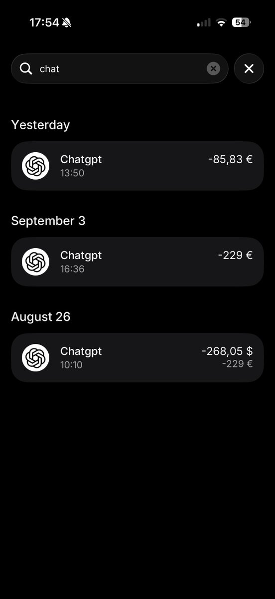 nathan_vdr's tweet photo. $857 on OpenAI in 22 days.

I don’t have a ChatGPT subscription. I have a dependency.

And would you believe me if I told you I’m still rate-limited?
Please tell me I’m not the only one. https://t.co/AuXK4NjXGg