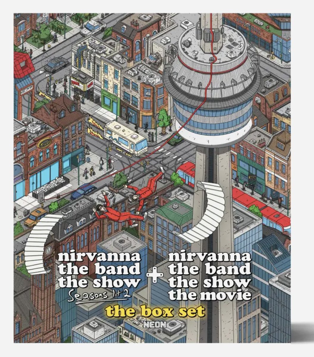 HertzBarry's tweet photo. Nirvanna the Band the Show the Movie the Boxset, coming soon … https://t.co/VNzDhG5yPJ