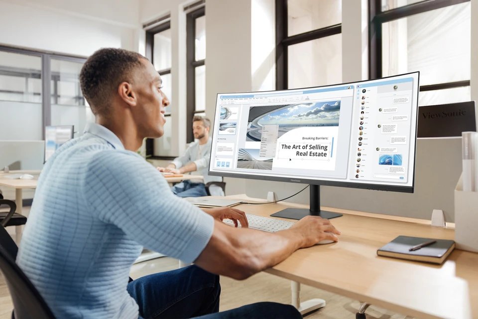 ViewSonicES's tweet photo. El ViewSonic VA3820C combina formato ultrapanorámico 21:9, resolución WQHD y conectividad USB-C para ofrecer una experiencia de trabajo más cómoda, fluida y eficiente.

https://t.co/VVVRuUxUd7 https://t.co/Z9yaFYaRBD
