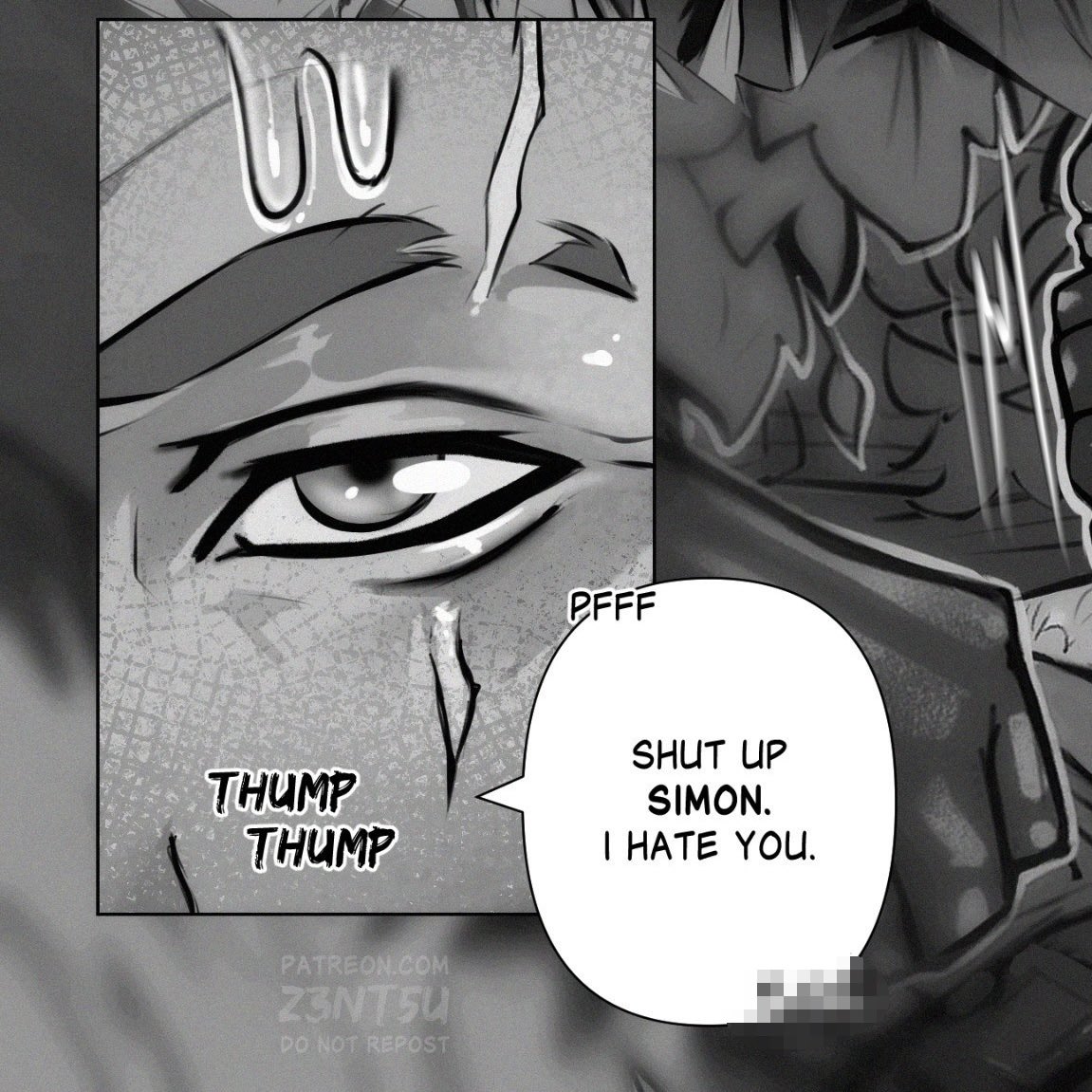 z3nt5u's tweet photo. One of my older comics, but I still love it because Ghost is wearing the BF6 beta skin hehe 😝

What did Soap see? 😏🤔

The full 🌶️ comic is available on my Patreon! Originally from September 2025.

#callofduty #ghostSimonRiley #soap #comic https://t.co/5NdI9rqjiL