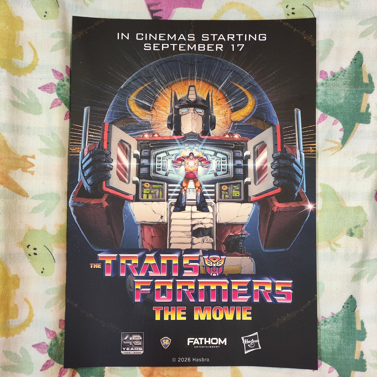 CyberDork77's tweet photo. The Transformers The Movie 40th Anniversary The Apology Tour Experience Part 2

Here are the goodies!

Again, thank you Geek Culture and Shaw Theatres for providing me with this experience!

#Transformers #TransformersAnimatedMovie #PeterCullen #GeekCulture #ShawTheatres https://t.co/51FqUpVhCr