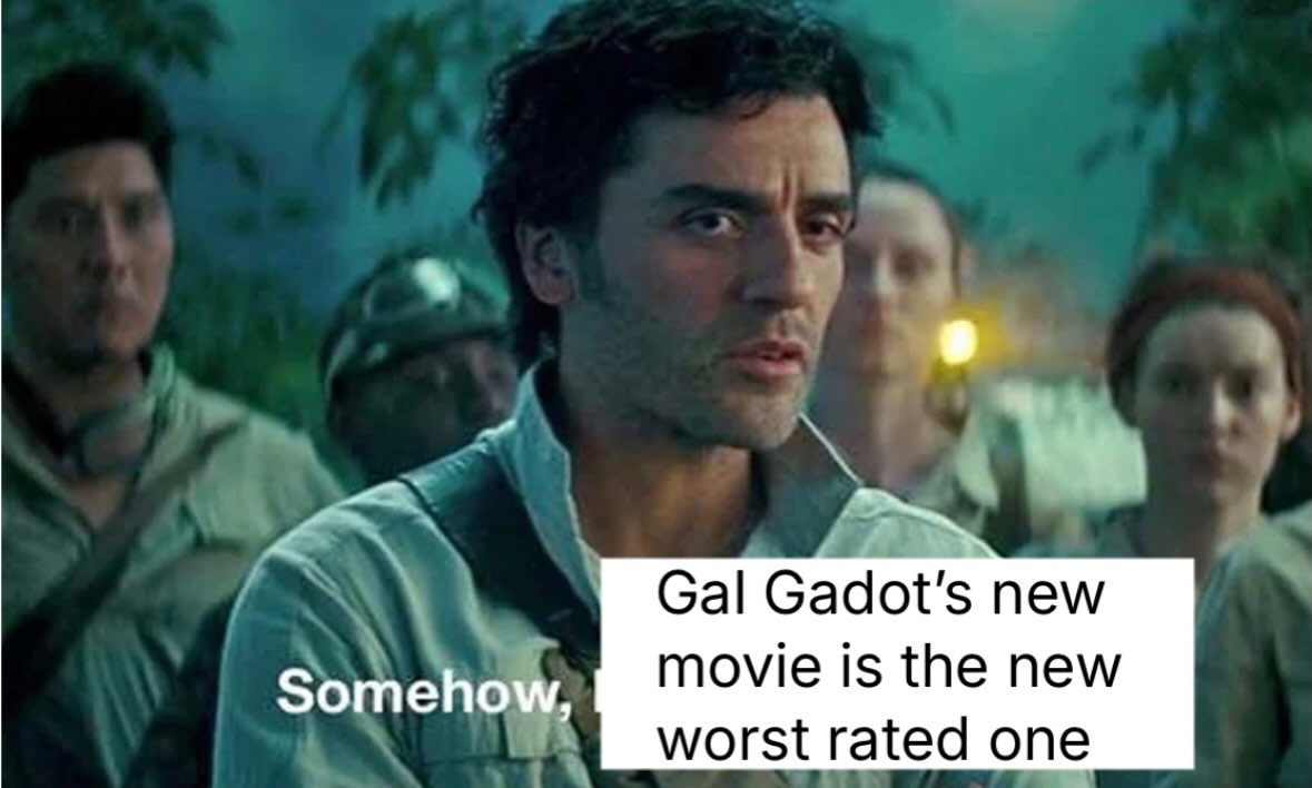 RachelCryar's tweet photo. Gal Gadot has somehow released an even worse-reviewed film. The Runner recently debuted with a brutal 9% Rotten Tomatoes score. Critics should illuminate, but the plot sounds unexciting, and Gadot doesn’t seem to make the script her own. Awaiting https://t.co/LzykpbRPGy