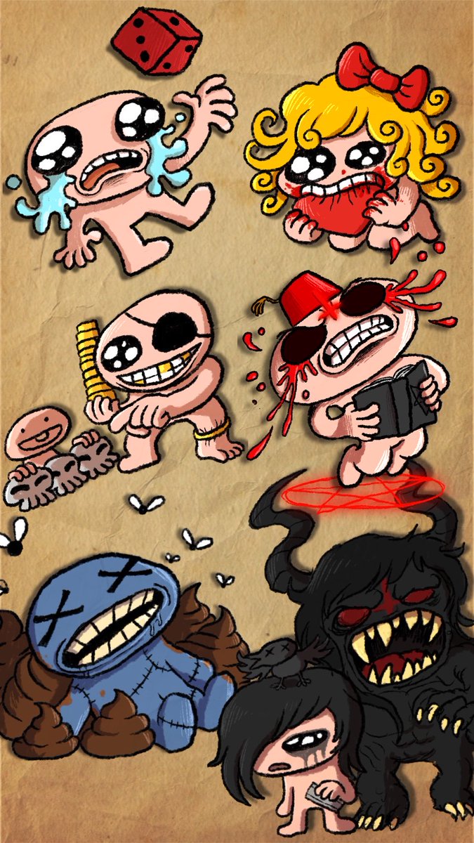 2Pfrog's tweet photo. the saacs #tboi https://t.co/yM8zyqDmc0