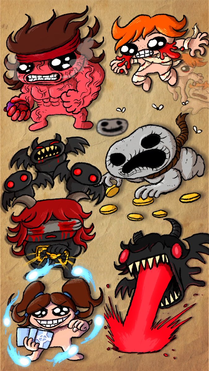 2Pfrog's tweet photo. the saacs #tboi https://t.co/yM8zyqDmc0