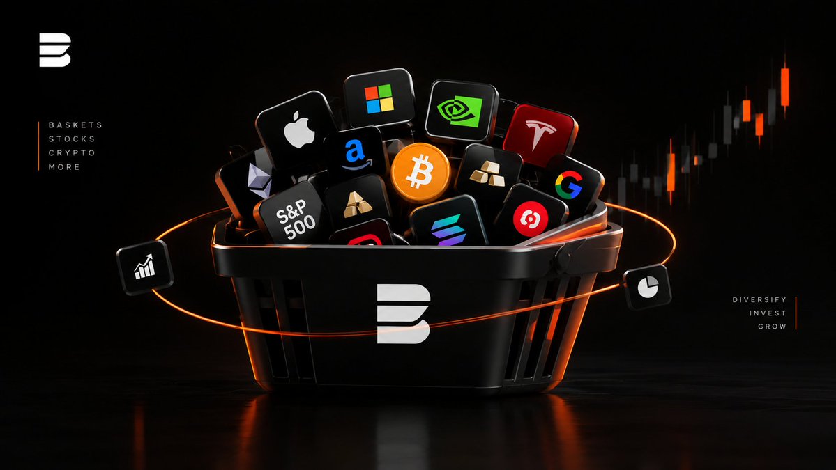 BlenderExchange's tweet photo. Most stock investors don't rely on single assets.

They use ETFs to spread exposure, manage risk, and build diversified portfolios.

Crypto hasn't really adopted this model yet.

We believe customizable indexes and baskets are the future of investing, and Blender is building a major part of that market.
