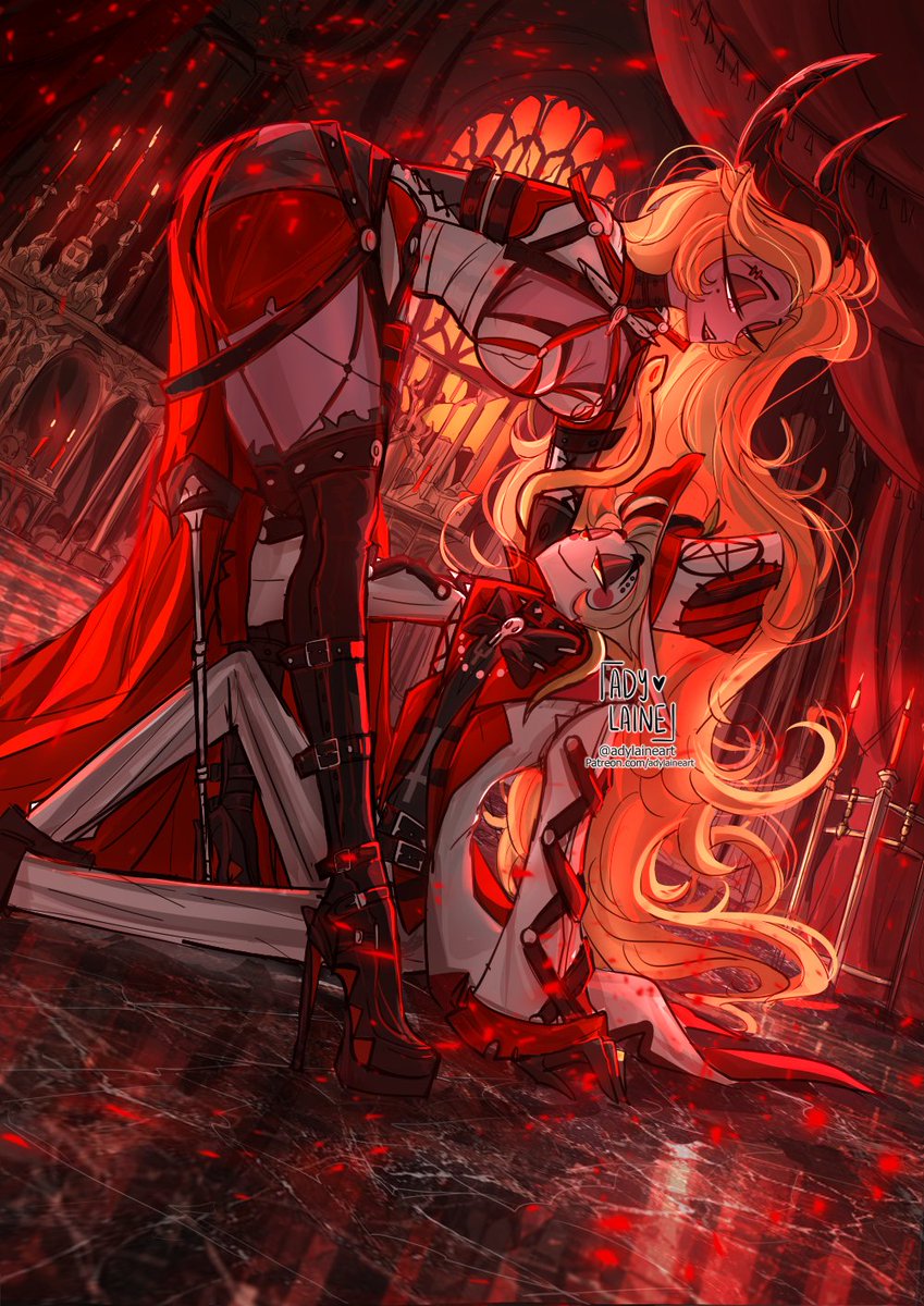 adylaineart's tweet photo. Lilith and Lucifer Morningstar 🐍🍎👑✨
The Devil's Favorite Temptation

#HabzinHotel #HazbinHotelFanart #Lucilith https://t.co/sV43caO6d9