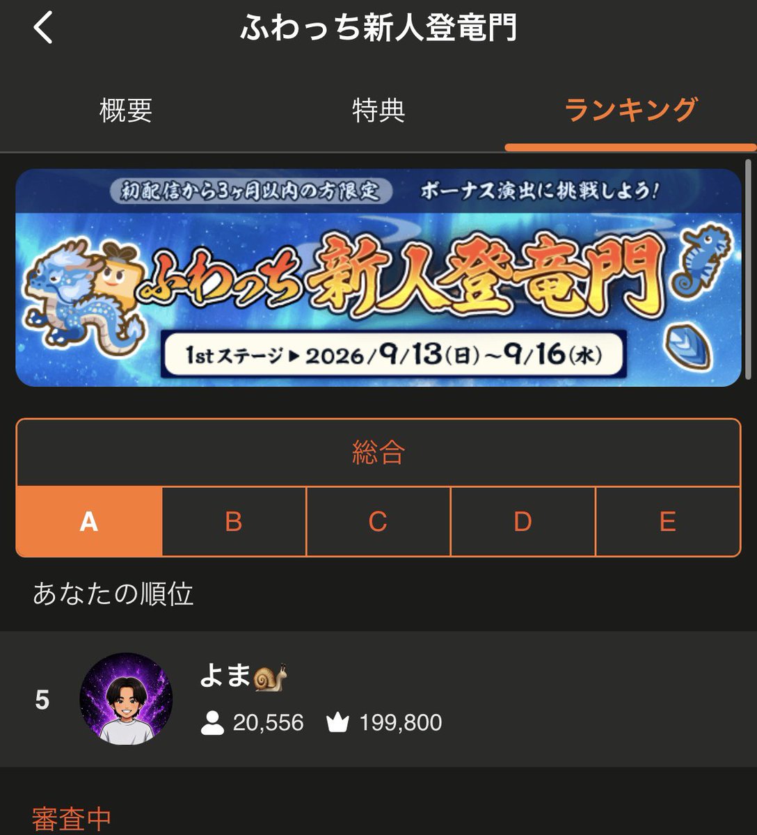 muu00600's tweet photo. 新人登竜門グループA5位でした🙇貢献者様本当にありがとうございました🙇 https://t.co/0BfjKMxevC