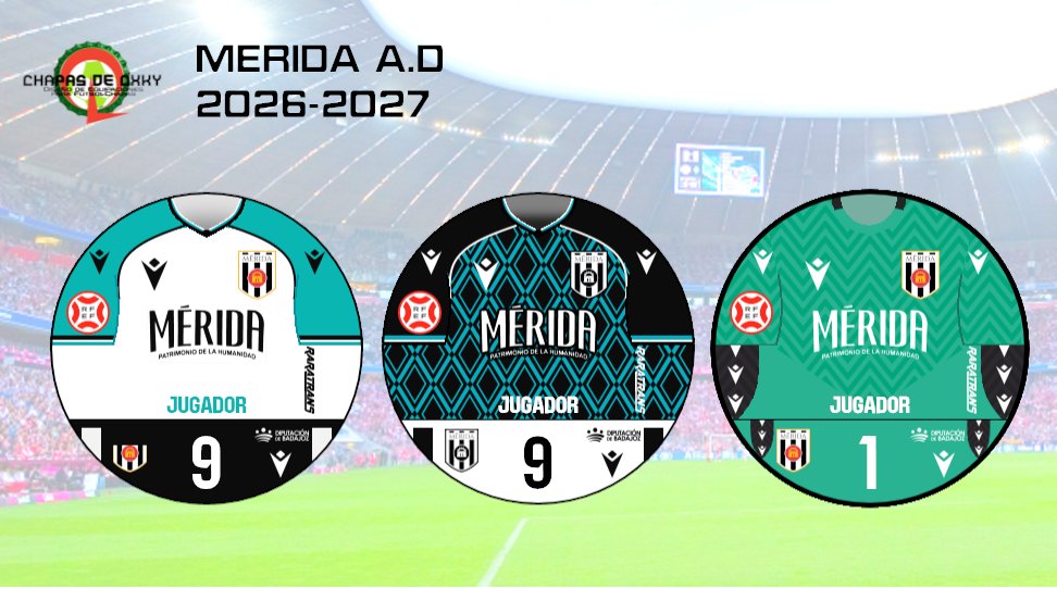 chapas_oxky's tweet photo. #MeridaAD 2026/27
https://t.co/tMBxb2guTM https://t.co/iHtf4cdd3z