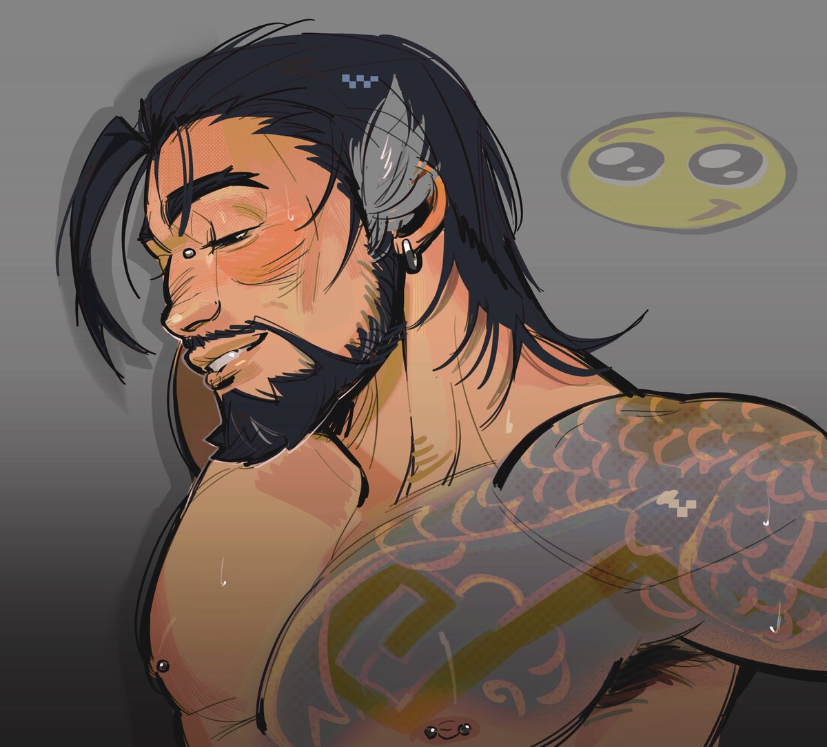 ByronDamaris's tweet photo. hanzo shimada study except i didn’t learn shit 
#healing https://t.co/vwqzuoIvjJ