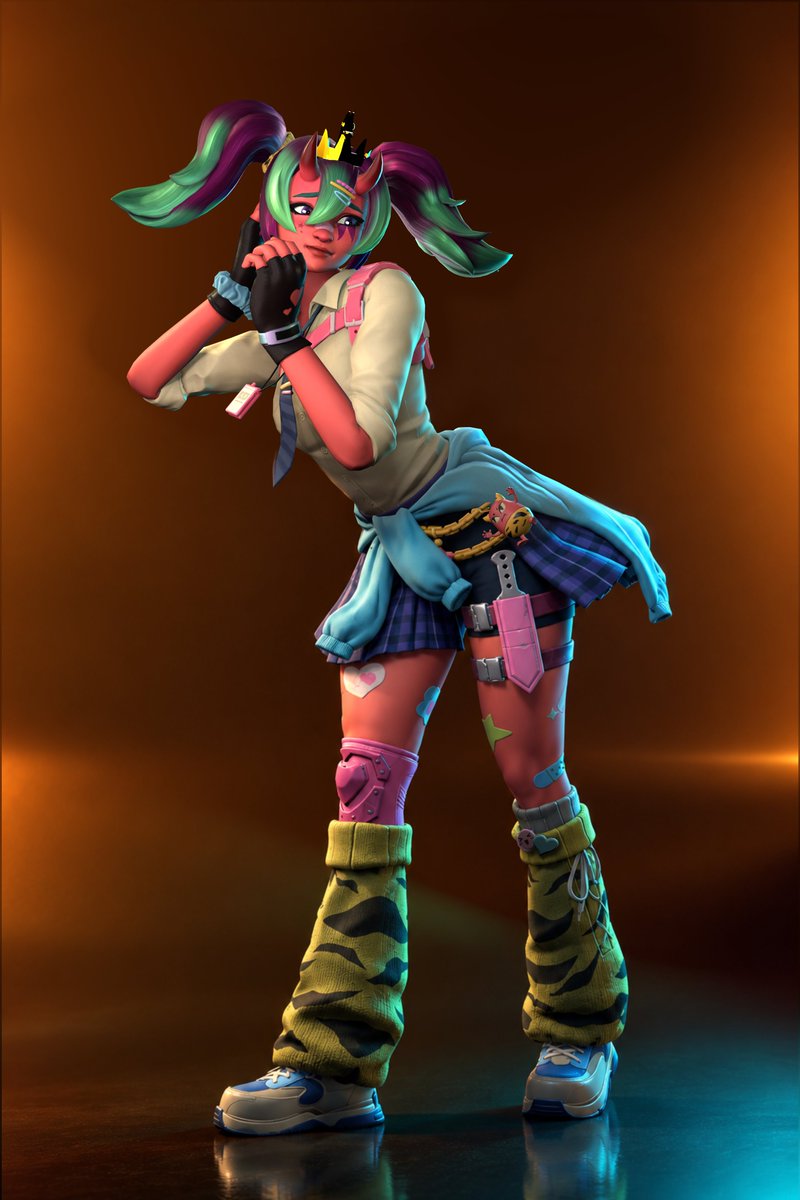 HikaryLumyy's tweet photo. 😖😖😖💖💖💖

#Nemia #Fortnite #fortniteart #Blender https://t.co/X4Fkio1wPp