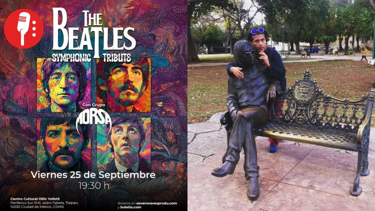 ReporterosMX_'s tweet photo. #TRIAGE | The Beatles Symphonic Tribute llegará el viernes 25 de septiembre a las 19:30 horas a la Sala Silvestre Revueltas del Centro Cultural Ollin Yoliztli, en la Ciudad de México. El espectáculo, presentado por Seven Waves Productions y Grupo Morsa, reunirá a la agrupación mexicana con una orquesta sinfónica en vivo bajo la dirección del maestro Arturo Rebolledo, para reinterpretar el legado musical de The Beatles. Grupo Morsa cuenta con más de 40 años de trayectoria y presentaciones en The Cavern Club de Liverpool y Abbey Road Studios de Londres. ✒️ @aluxguerrero https://t.co/n0r0IC9WP1