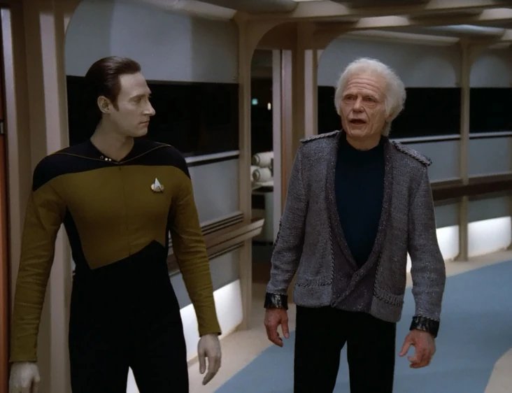 alexthaalien's tweet photo. Obligatory Star Trek TNG rewatch after a handful of years. Started from the top. Encounter at Farpoint is not as bad as everyone always says. It feels very TOS/Phase 2, which i personally enjoy. The McCoy cameo is heartwarming. Probably gonna keep posting as I continue... https://t.co/uc8TG7PsZq