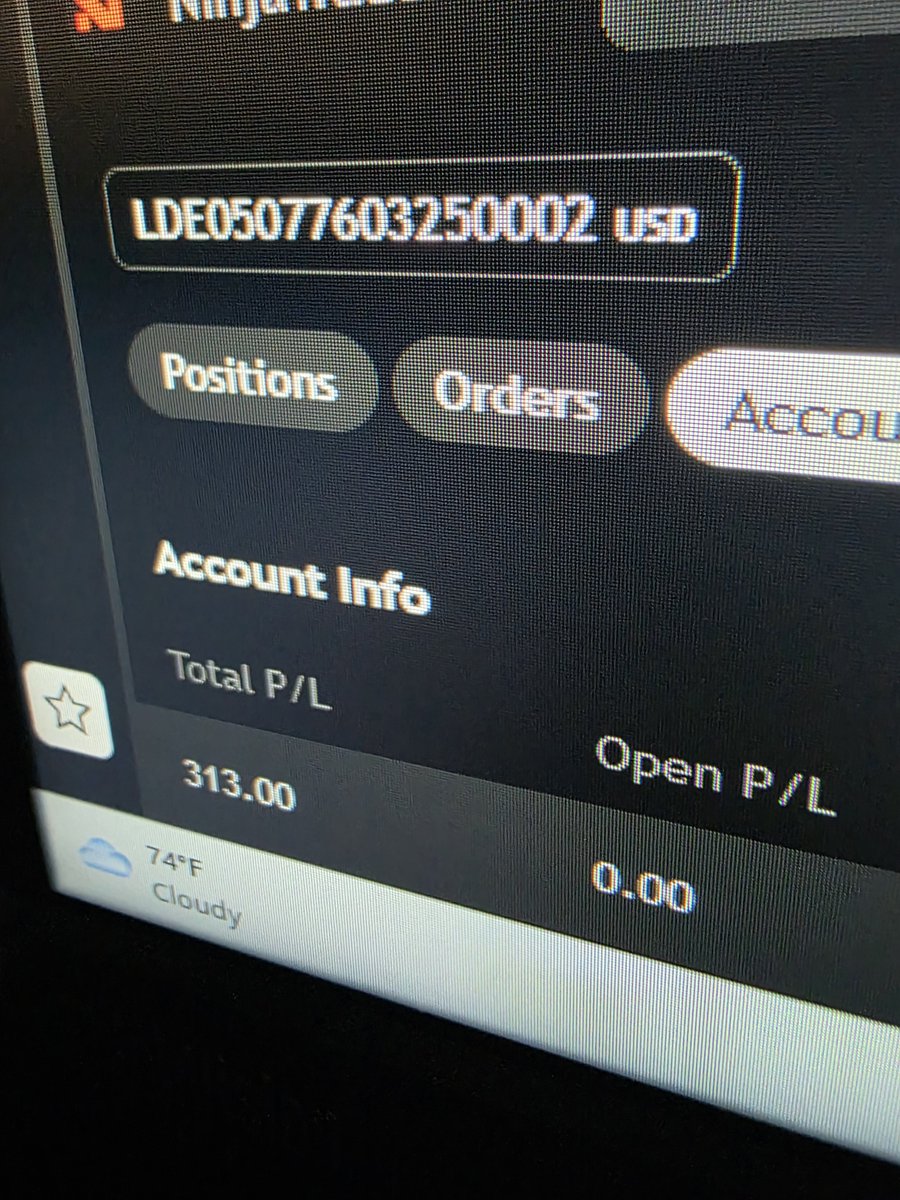 PerfectTrade87's tweet photo. Took 2 small base hits in this terrible PA today done for the day DOD baby! @Jduntrades https://t.co/9rMRxYV0eH