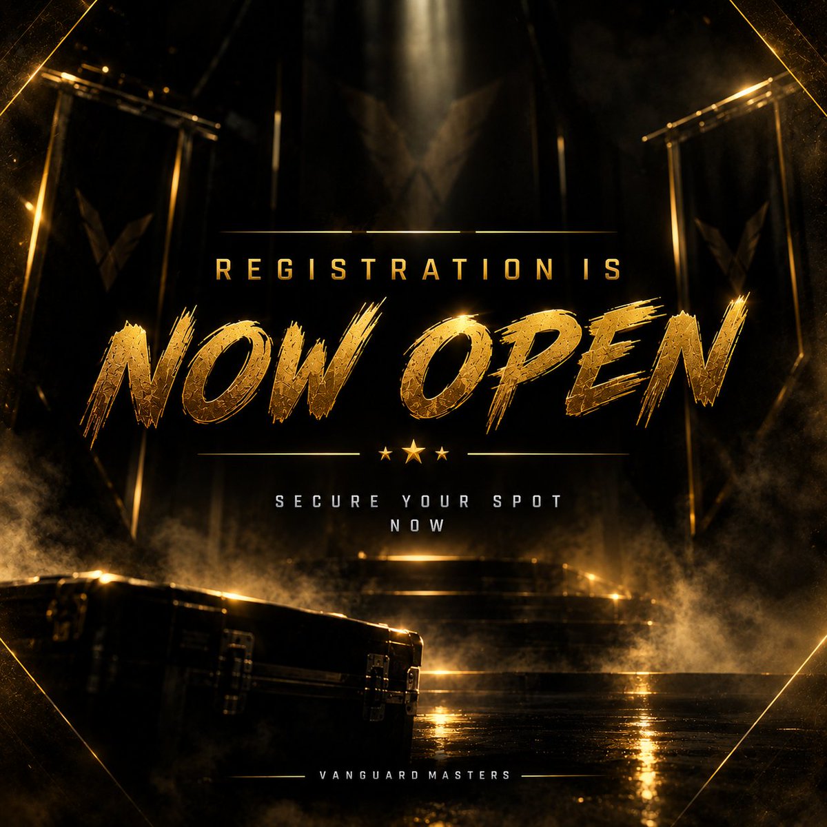 VanguardMasters's tweet photo. 🏆 VANGUARD MASTERS SEASON 2 🏆

🔗 REGISTER NOW:
https://t.co/8oaZeJzutG

💳 IMPORTANT: After registering, please open a ticket in our Discord to arrange your entry fee payment. https://t.co/d3TfZr2TwG
