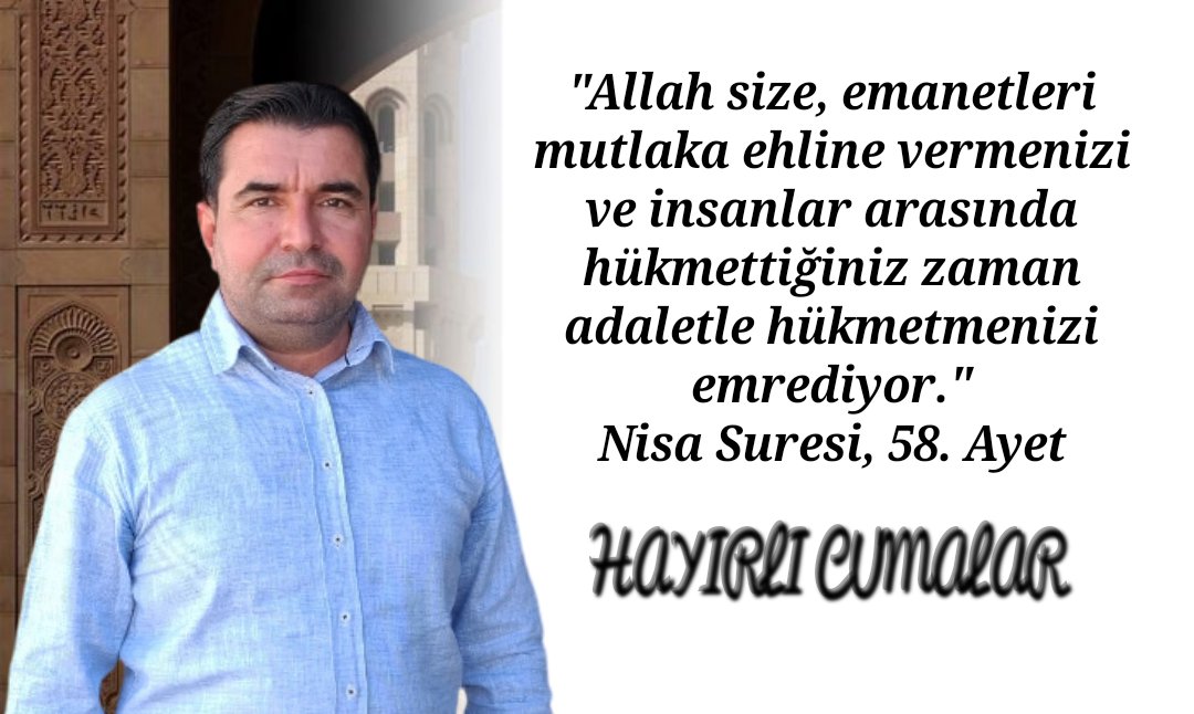 AhmetAlmas63's tweet photo. Hayırlı cumalar dilerim https://t.co/MsCYFuDNKm