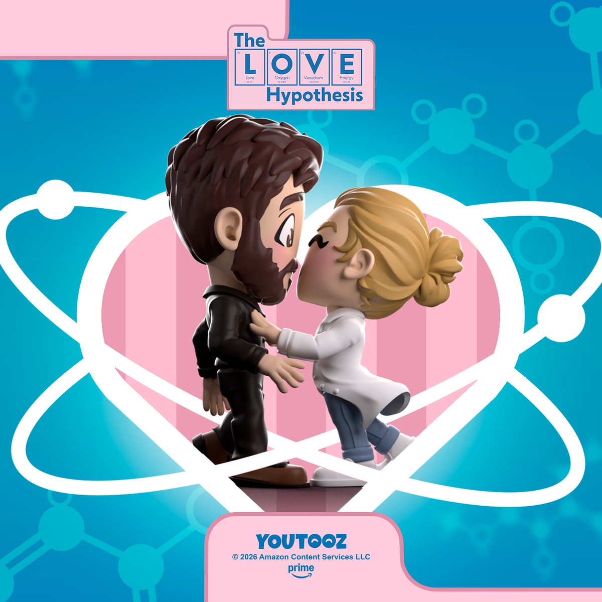 youtooz's tweet photo. love is not an exact science, but it’s worth testing ♥️

#thelovehypothesis official vinyl figure releases on sept 23rd at 3pm est 🧑‍🔬 https://t.co/DJZbWEUj8j