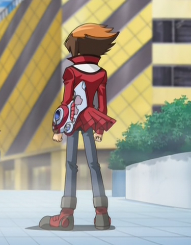 JovialTrainer's tweet photo. + equip the duel disk onto his left arm, along with the head piece that came along with the device as he waited for his opponent to arrive. https://t.co/89ZFYJG4Pg