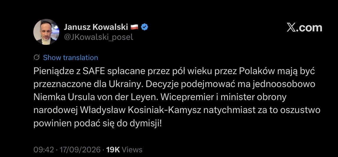 Szkola_Szpiegow's tweet photo. Taka tradycja, że w okresach zagrożenia wojna nagle ze wszystkich dziur, spod dywanow i tapet wyłażą pluskwy i karaluchy, ktore tlumacza Polakom, ze ci, ktorzy chca zadbac o bezpieczeństwo Polski, sa np wasalami DE. Co chcesz tym wpisem, kanalio, @JKowalski_posel, osiągnąć? https://t.co/gJ645GWV7b
