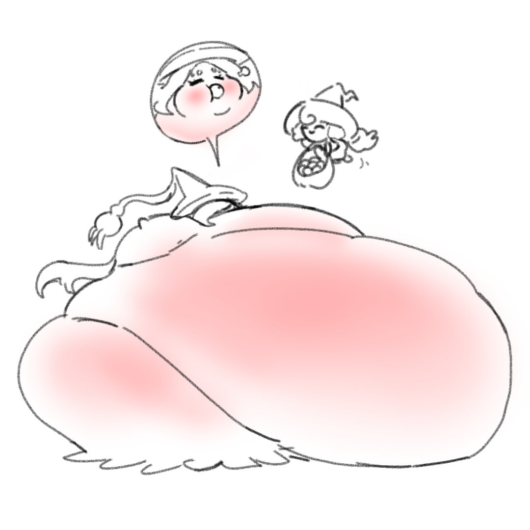 BB1010_'s tweet photo. [CW : Blob Fat Pokémon]

An Obese Hatterene https://t.co/V8L64jhh0Y