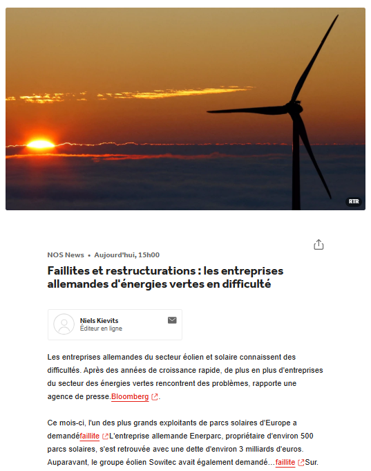 DanbQc's tweet photo. 🇩🇪
Le plus grand opérateur solaire indépendant d'Europe vient de faire faillite.
@FNLfreedomnews https://t.co/yWpxvLFKrn
