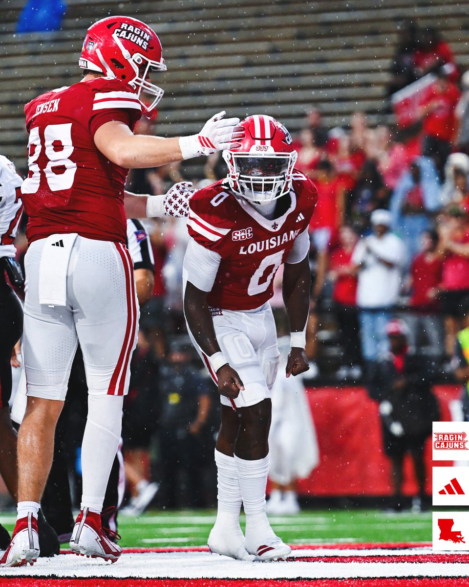RaginCajuns's tweet photo. Let's run it back at Our Lady of Lourdes Stadium!

See you  🔜 for another Louisiana Saturday Night in LFT! 🤟

@RaginCajunsFB 🆚 UAB
🗓️ Sat., Sept. 19
⌚️ 𝟳:𝟬𝟬𝗽𝗺
🎟️ https://t.co/3FCcFH2woe

#GeauxCajuns https://t.co/YhOupVje96