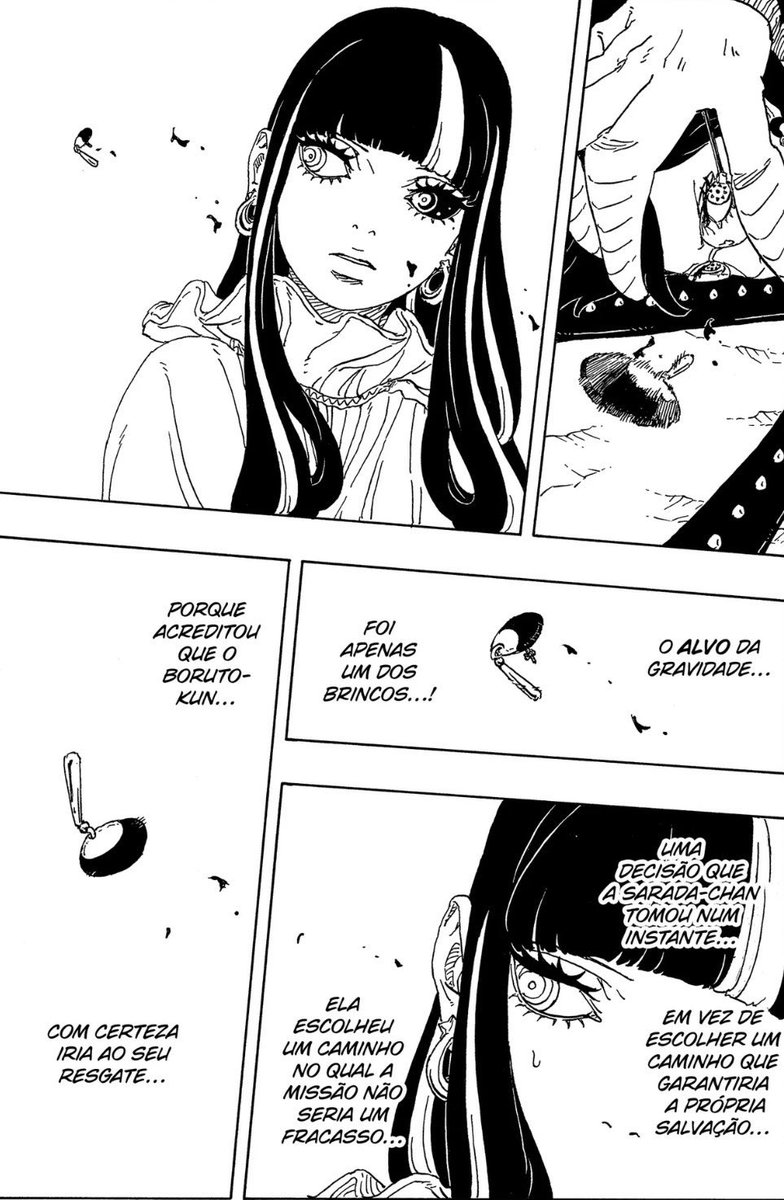 portalborutobr's tweet photo. OFICIAL: Eida é BORUSARA assumida!

No capítulo 37 de BORUTO: TWO BLUE VORTEX, Eida ficou acrílica ao ver Sarada escolher não se salvar e confiar totalmente em Boruto e na missão que ele lhe confiou. https://t.co/23eJHNNUXZ
