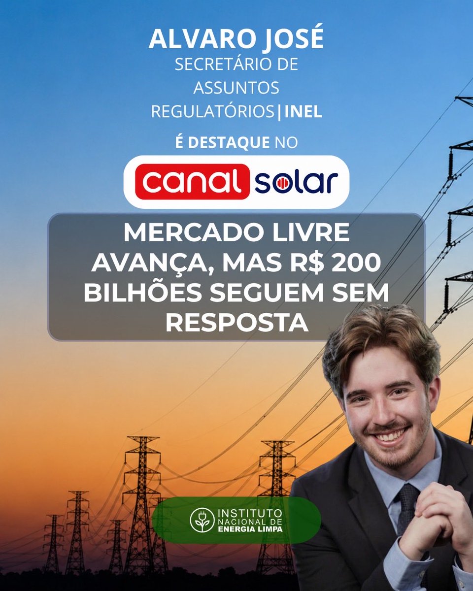 inelbrasil's tweet photo. ⚡ A abertura do mercado livre de energia representa um avanço importante para os consumidores brasileiros.

Com o novo cronograma, consumidores industriais e comerciais de baixa tensão poderão escolher seu fornecedor de energia a partir de novembro de 2027. Para os demais consumidores, inclusive os residenciais, essa possibilidade está prevista para novembro de 2028.

A mudança amplia a concorrência, a liberdade de escolha e as possibilidades de economia. Mas, para gerar confiança, os benefícios anunciados precisam ser acompanhados de dados verificáveis e informações claras sobre todos os custos que compõem a conta de luz.

Ao mesmo tempo em que se projeta uma redução na parcela da fatura referente à compra de energia, permanece em análise uma controvérsia econômica de grande dimensão relacionada ao Leilão de Reserva de Capacidade de 2026.

A área técnica do Tribunal de Contas da União apontou uma estimativa de possível sobrepreço entre R$ 138 bilhões e R$ 214 bilhões. Esses valores não foram confirmados pelo plenário do Tribunal como prejuízo definitivo, mas também ainda não foram esclarecidos por meio de uma conclusão pública capaz de reconciliar as diferentes metodologias utilizadas.

Os cerca de R$ 200 bilhões, portanto, não são um veredicto. São uma pergunta que precisa ser respondida com transparência, memória de cálculo e responsabilidade com o consumidor.

Um mercado não se torna verdadeiramente livre apenas porque permite escolher o fornecedor. Ele também precisa permitir que cada custo seja compreendido e conferido.

📖 Acesse o artigo na íntegra e entenda os números, as diferenças entre as estimativas e por que essa discussão continuará relevante nos próximos anos.

🔗 https://t.co/FnMOeiybND

🌱☀️