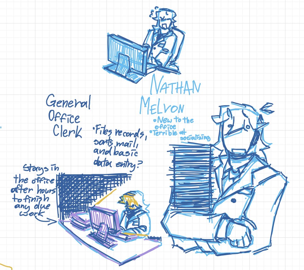TweetsGoopy's tweet photo. Random Office Au that I made with a few friends!! [+ Bonus w/friends] https://t.co/tvyaGhbd6c