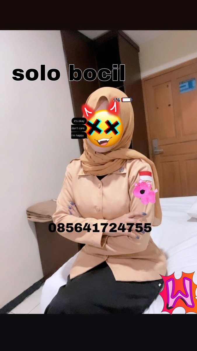 angelsolokota's tweet photo. 💃 Solo kota b0ci!L  18 
Udh lulus ka 🎈jelas real, free cancel depan pintu 👉👈 
Wa  085641724755 / tele 
#availsolo #bosolo https://t.co/6ORJWpV47S