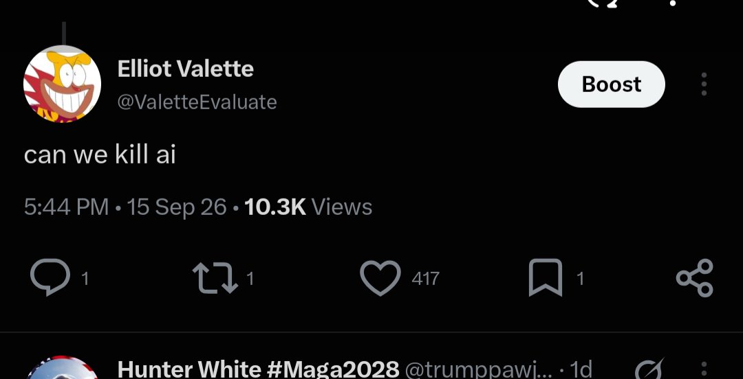 ValetteEvaluate's tweet photo. i'm popular now wtf https://t.co/Vt1ZqI5fUt