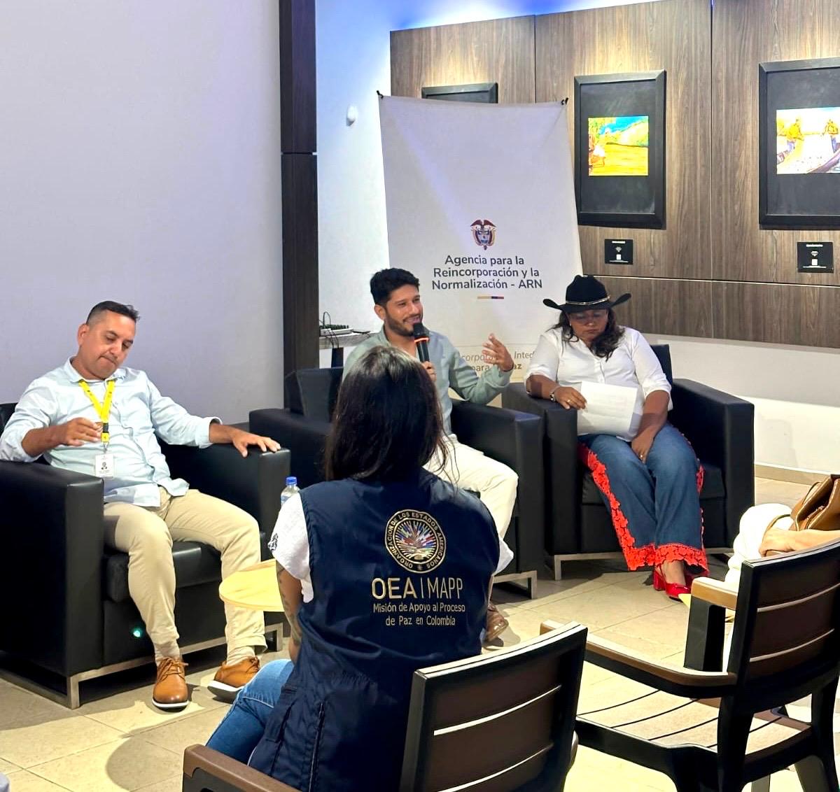 MAPPOEA's tweet photo. Durante estas actividades, @DiocArauca y el Consejo Departamental de Paz reconocieron a la @MAPPOEA: "su compromiso con la construcción de paz en Colombia durante más de 20 años destaca su incidencia en los territorios más afectados por el conflicto, poniendo a las víctimas al centro de su quehacer cotidiano”.