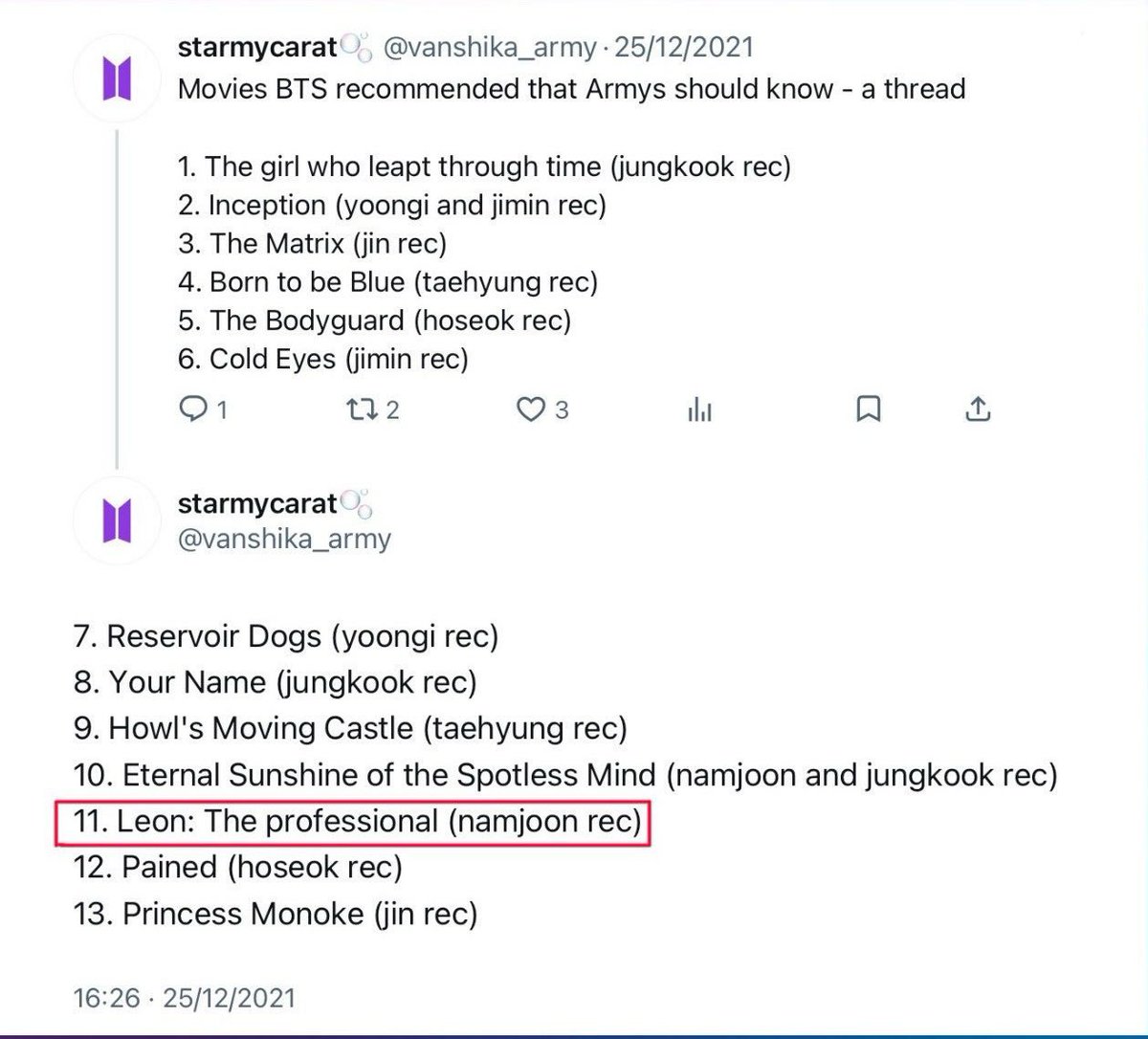 Adnssdv_'s tweet photo. @kookkmio JAJAJAJJAJA sin duda las Armys están bien pndjas https://t.co/CE7PPmvdGm
