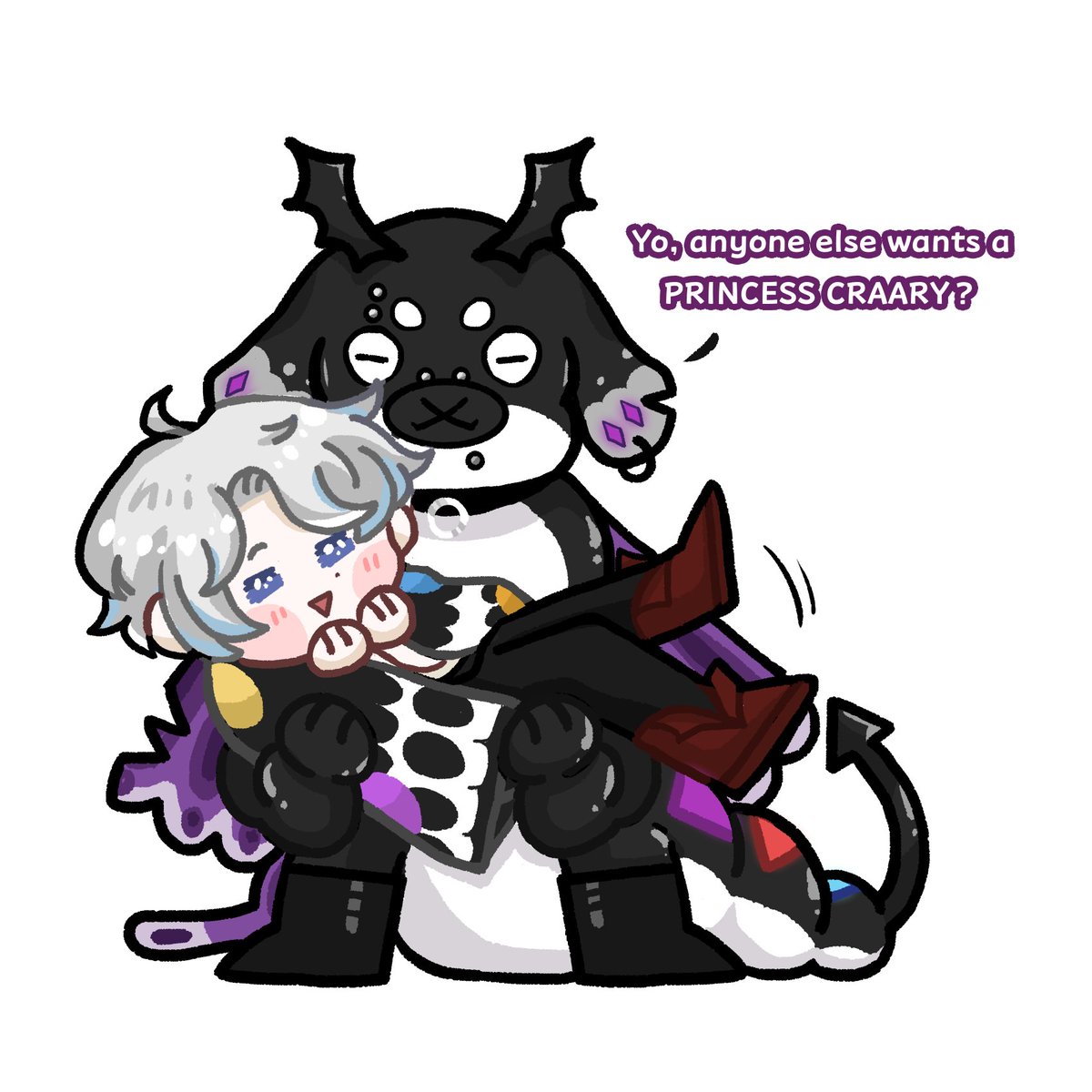 ganamine02's tweet photo. I will... get you... someday......💪🏻🦋🐕

#FeileaCanvas #Pupals https://t.co/e8Zyyx0AGX