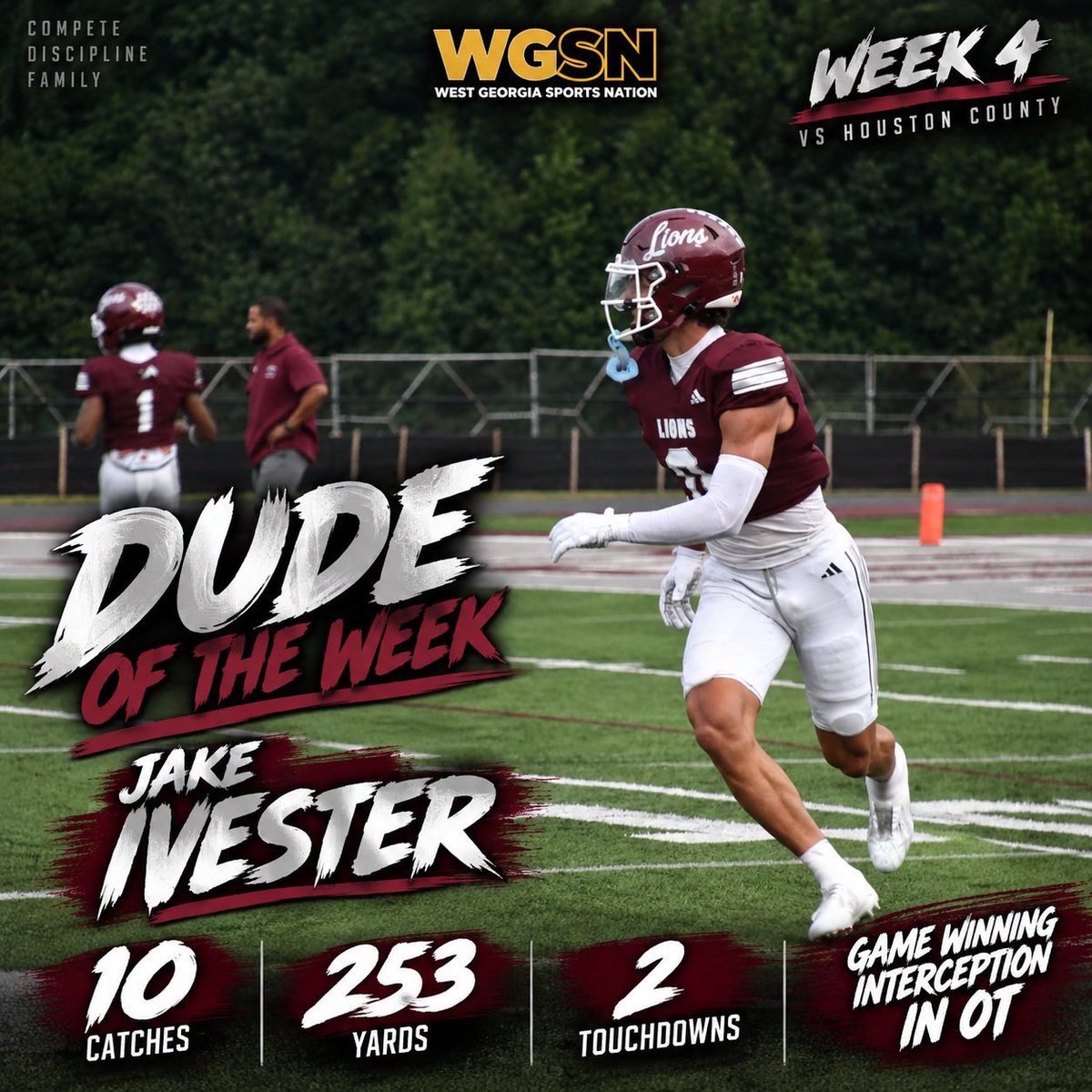 WGASportsNation's tweet photo. @LIONSTRONGFB  @jakeivester2027  @RecruitGeorgia  @MercerFootball https://t.co/xJEveMThhR