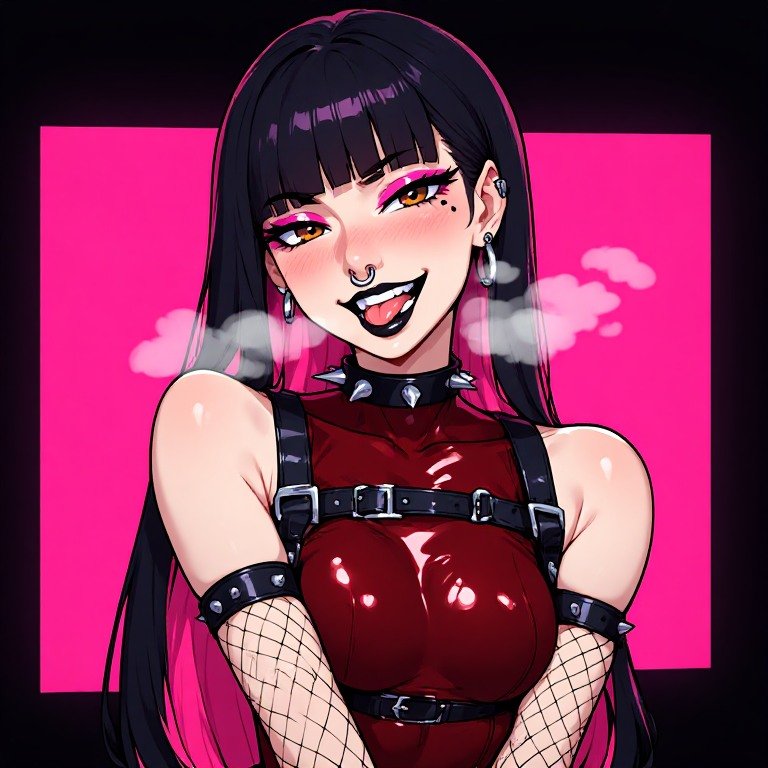 Seleneslops's tweet photo. Time for yall to meet Eris!!! Eris is our bassist, and she absolutely RULES! She brings a little extra to the group, and we all love her for it 🤭💞🏳️‍⚧️ #transrights #girlieslop https://t.co/Hago5ZyV6z