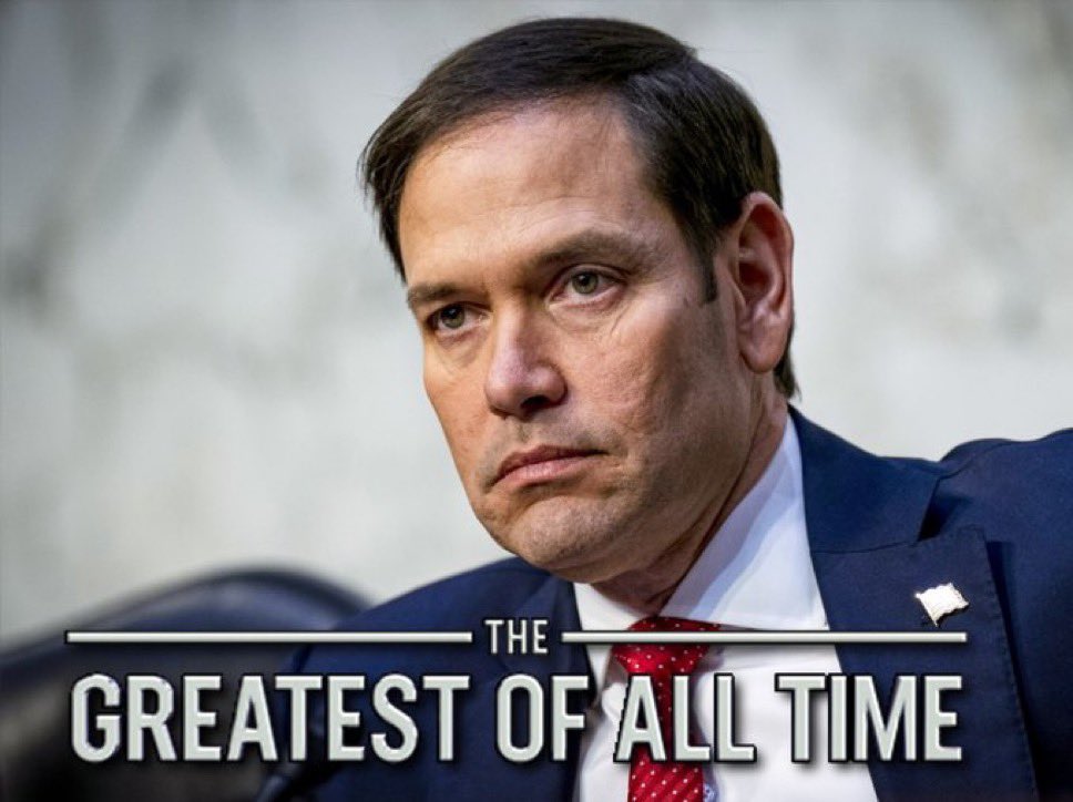 ProudElephant's tweet photo. Secretary of State Marco Rubio would make an amazing President 🇺🇸 https://t.co/9MEFjjInAY