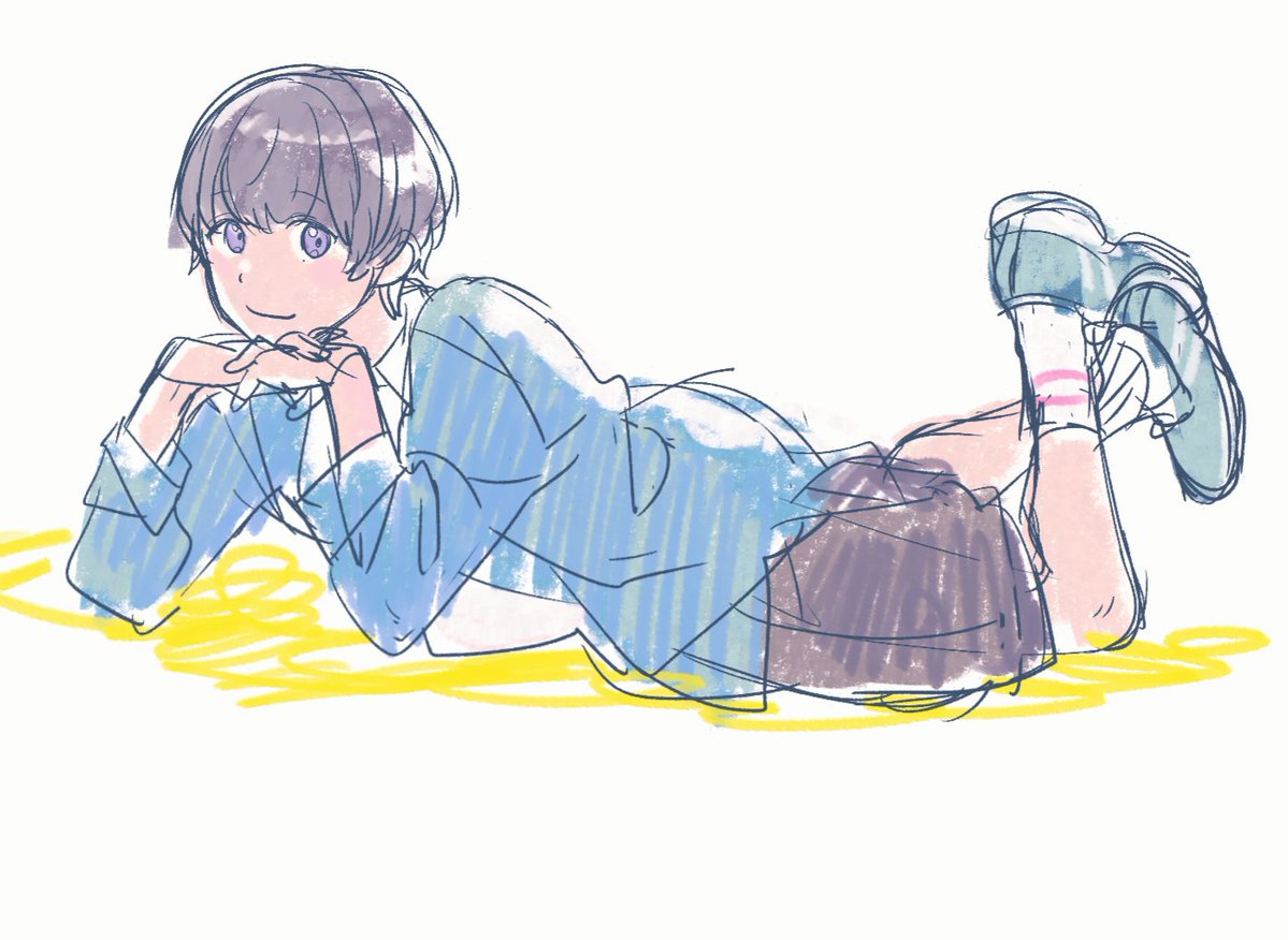 Invisible_wani's tweet photo. 新しいpadで描いた、iPadに比べだいぶ描きやすい気がする。（下手くそ比） https://t.co/JcipeWaLGq