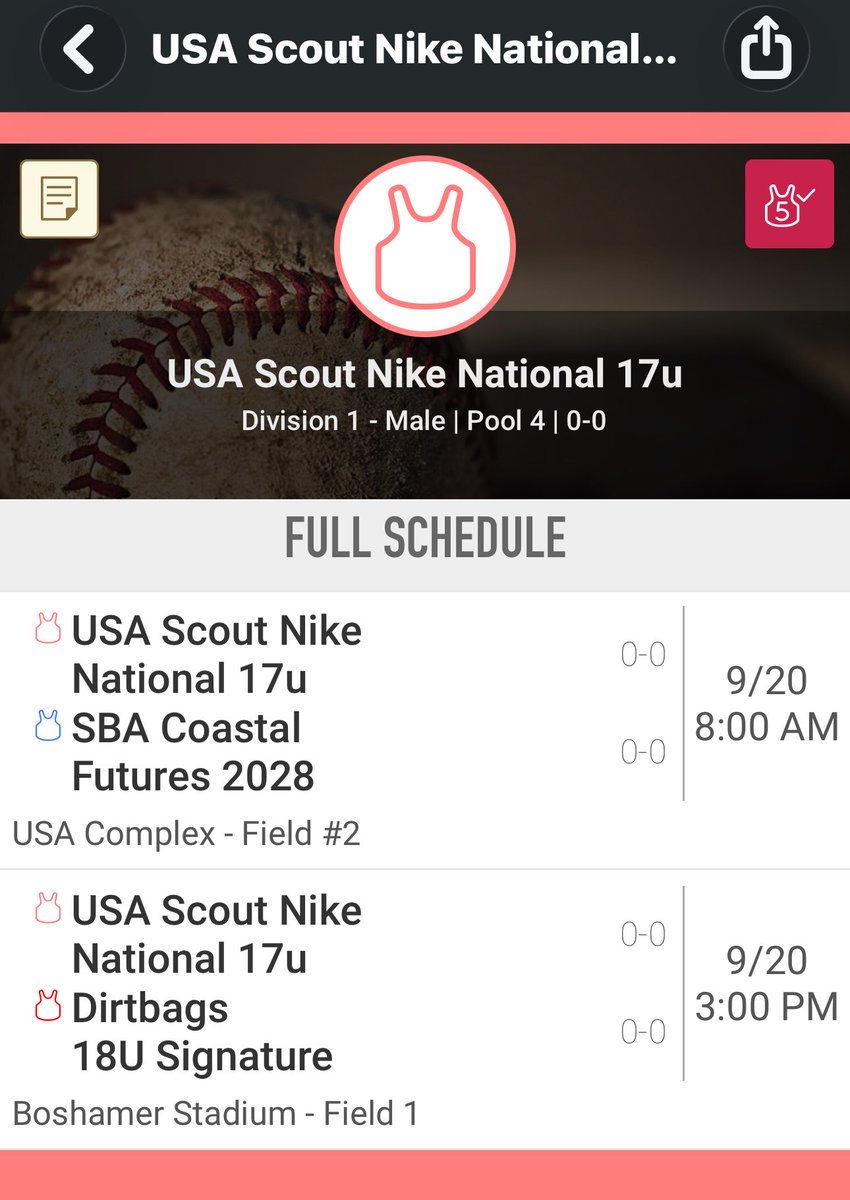 MilesTabor2028's tweet photo. Impact College Team Showcase. 2028 Jersey #4 for Team USA Scout Nike National 17u. 3rd/1st. 100+EV Lefty at the plate.

Sat - Team USA Scout’s Workout 4:30-6:30 pm USA #3

Sun - 8am USA #2
           3pm Boshamer Stadium
@CoachKaufman1 @coachbick42  @DukeBASERecruit @CoachPalumbo22 @derek_orndorff @JT_Black5 @jaxonsc @RobHuffstetler @scout31367 @coachbecoats @JaylenW2027 @MarvinTabor2024