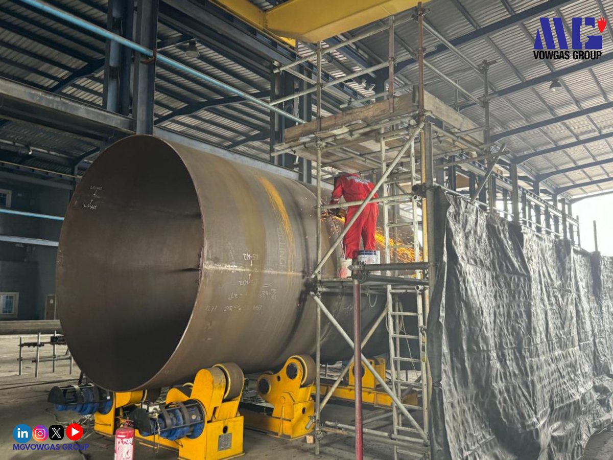 MGVowgas's tweet photo. At @MGVowgas , complex fabrication projects are supported by an integrated approach that brings together engineering expertise, specialised equipment, skilled personnel, and controlled production processes within our facilities.

#MGVowgasGroup #Fabrication #PWHT #BOGOTÁ https://t.co/GSTtOIdNXn