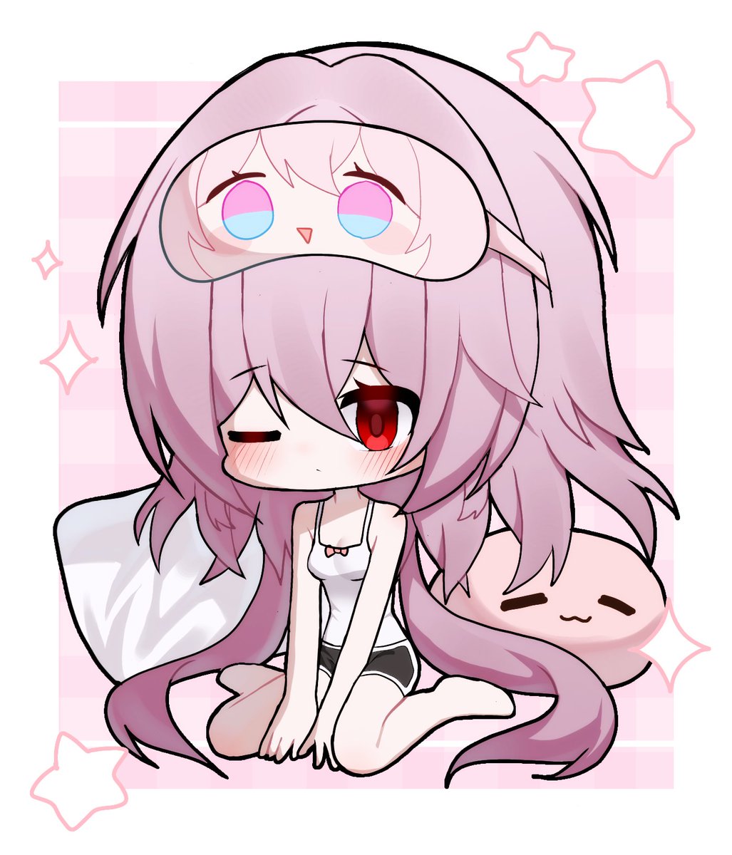 Budgerigarlove2's tweet photo. Good night 🙂 #fanart #Evernight #HonkaiStarRail https://t.co/0gMRao79xr