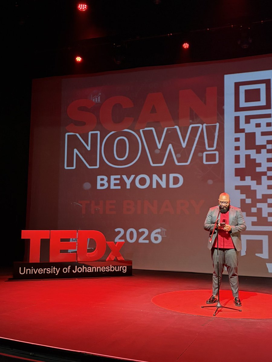UJLibrary's tweet photo. Welcome from Dr Nkhenso Sibuyi 
Executive Director: Library and Information Centre 
#UJLibrary 
#TEDxUJ2026 #TEDxUniversityOfJohannesburg  #TEDxUJ
#BeyondTheBinary https://t.co/lalqvi1ooN