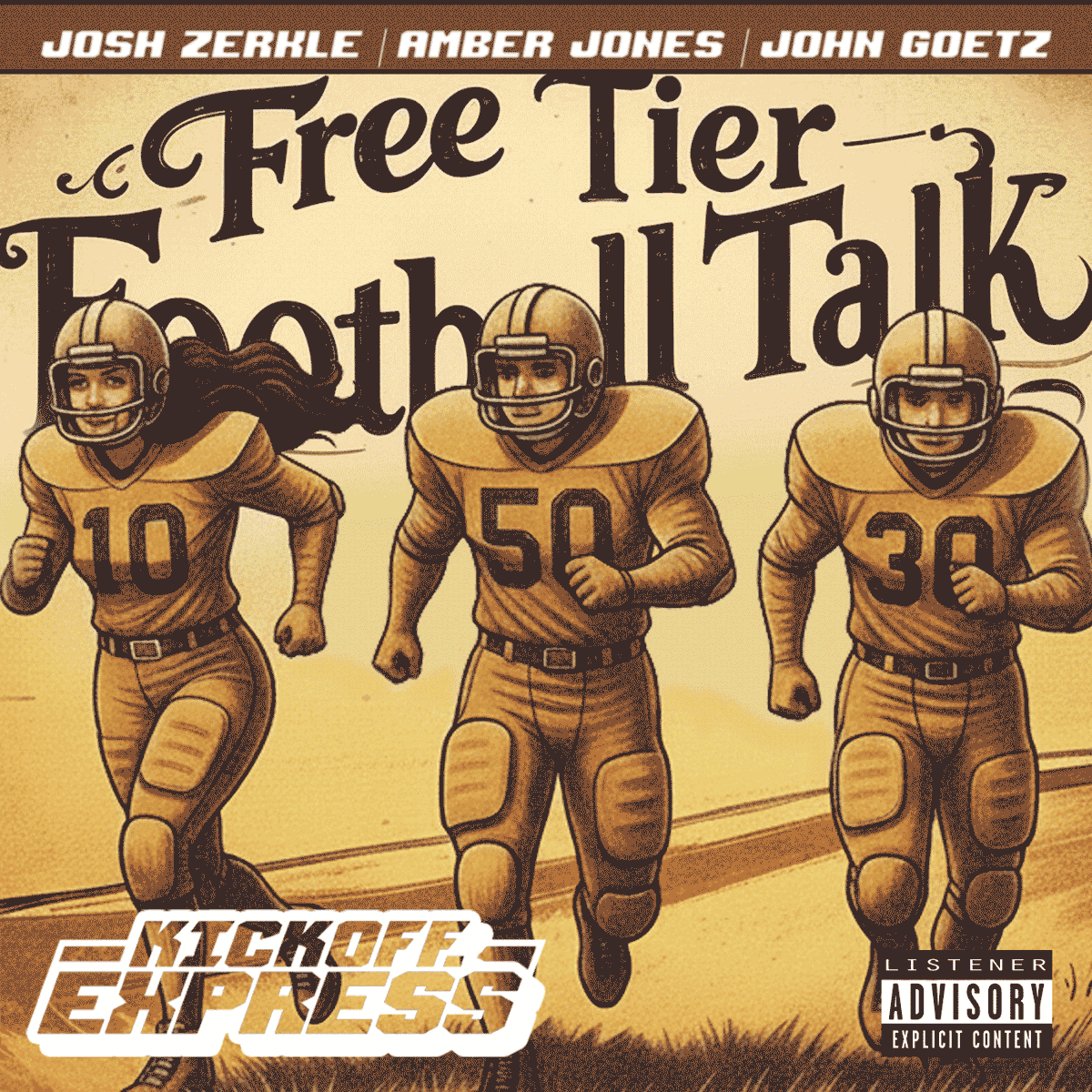KickoffExpress's tweet photo. https://t.co/Q23aWJAQ6l

New FTFT: John and Josh handle The News in Amber's stead. Online harassment from sports gambling is reaching critical mass. Distinguished Gentlemen. Packers fans have had it with Matt LaFleur. One Bengal choked but not like that. More. https://t.co/7M6n0fA4Hx