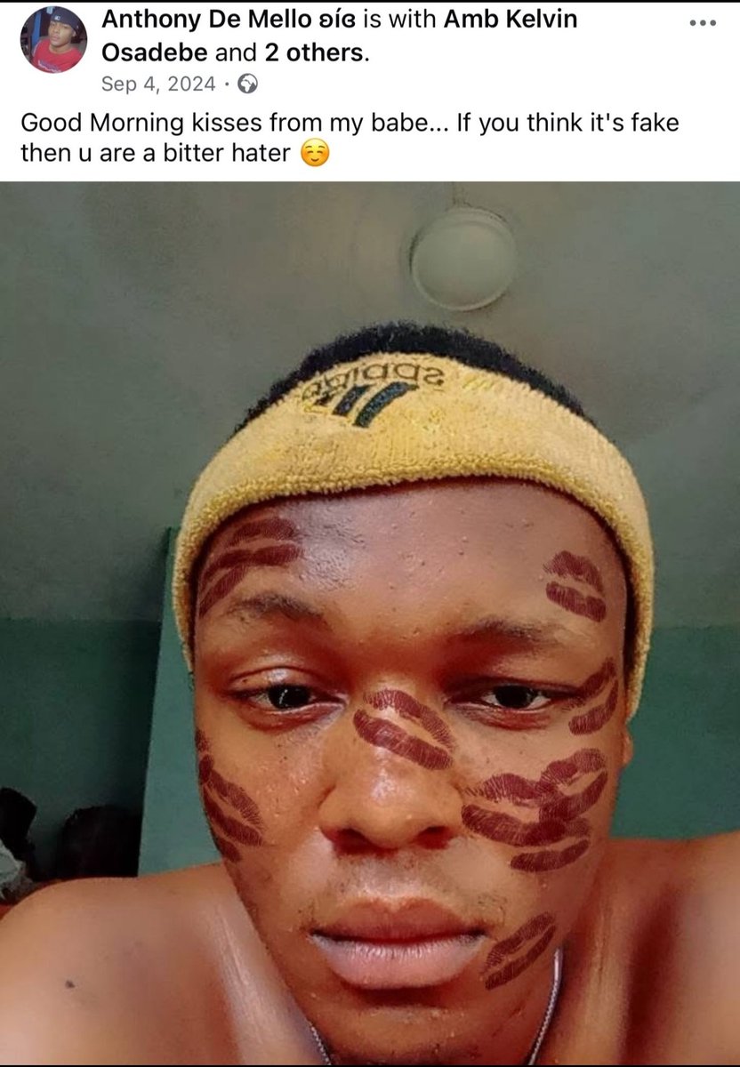 Tanniology13's tweet photo. So HateCrave is married with Anthony aka Donda as HateCrave has lost his sleeps in the concern of his babe Anthony?? https://t.co/WOrOTiedHC